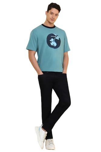 Allen Solly Men's Skinny Jeans (ALDNASKFZ10330_Navy