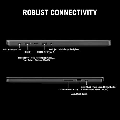 ASUS ROG Zephyrus G16,Intel Core Ultra 9 285H Gaming Laptop(RTX 5080-16GB/120W TGP/32GB/2TB/2.5K QHD+/16"/240Hz/Windows 11/M365 Basic (1Year)*/Office Home 2024/Eclipse Gray/1.95 Kg) GU605CW-QR133WS