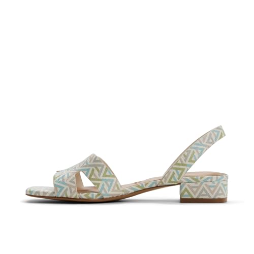Aldo JAVAMANNON Multicolor Ladies Block Heel Sandals