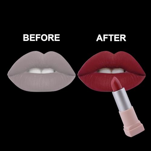 FASHION COLOUR Velvet Texture Vivid Matte Lipstick | Long-Lasting and Highly Pigmented Finish | Long Lasting, Hydrating & Lightweight Lipstick | Creamy | (Gentle Mauve, 3.8gm)