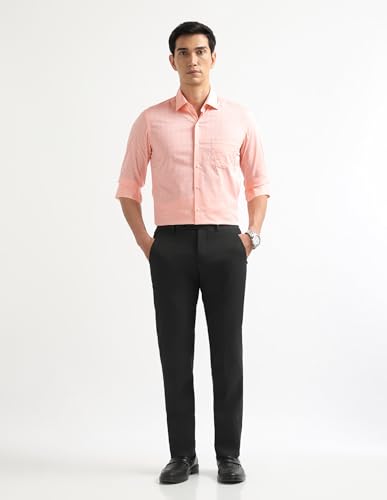 Arrow Orange Formal Shirt_ARAEOSH3146_40