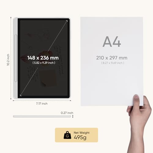 XP-Pen Magic Note Pad 10.95" Digital Note-Taking Tablet, Paper-Like LCD Display, 3-Color Modes, 16K Pressure Stylus (X3 Pro Pencil 2), 6+128GB, Android 14 – for Writing, Reading, PDF Notes & Study