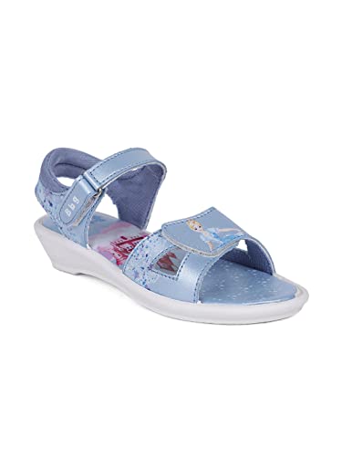 Bubblegummers Girls Castle Princess Sandals Blue, (3619395), 8