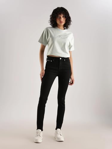 Skiiny Fit Mid Rise Jeans