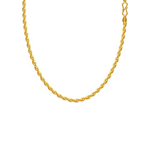 P.C. Chandra Jewellers 22k (916) Yellow Gold Chain for Women