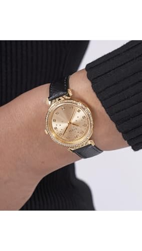 Guess Analog Gold Dial Women's Watch-GW0764L2