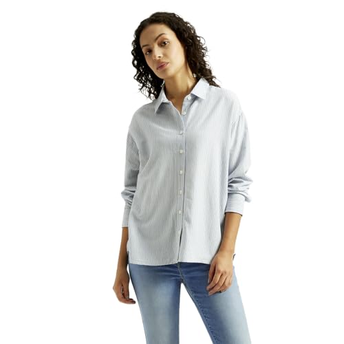 Levi's Women's Striped Slim Fit Shirt