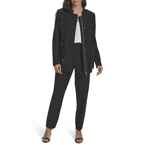 Calvin Klein Womens Black Color Jacket (2)