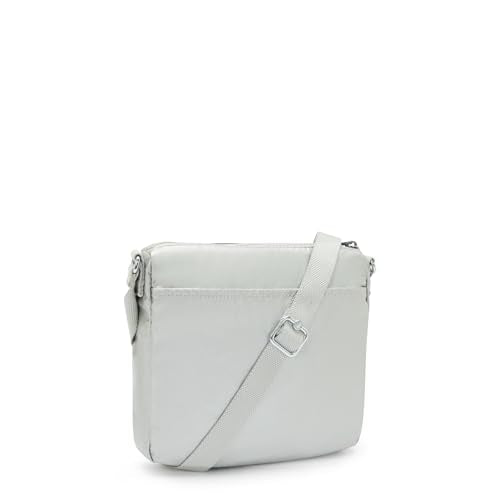 Kipling Women's Sebastian Crossbody Bag, Super Light, Durable Messenger Bag, Shoulder Bag, New Bright Met, 8.75''L x 9''H x 1''D
