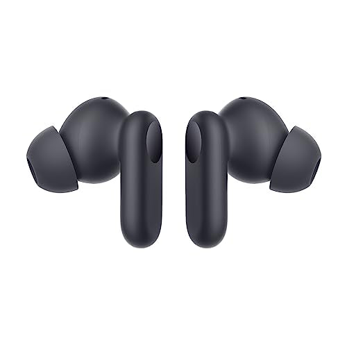 OnePlus Nord Buds 2r True Wireless in Ear Earbuds with Mic, 12.4mm Drivers, Playback:Upto 38hr case,4-Mic Design, IP55 Rating [Deep Grey]