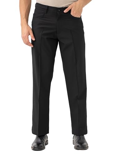 The Pant Project Relaxed Fit Korean Pintuck Pants for Men | Stylish Relax Fit Men's Wear Trousers for Office or Party | Mens Fashion Dress Trouser Pant