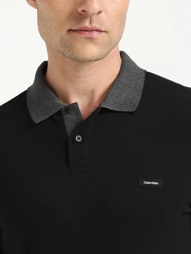 Calvin Klein Jeans Solid Slim-Fit Cotton T-Shirt