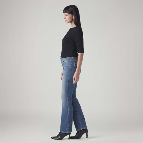Levi's Women's 725 Mid Indigo Flared Fit High Rise Jeans
