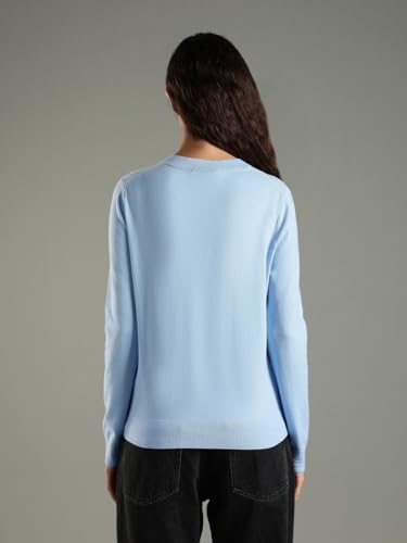 Tommy Hilfiger Regular Fit Cotton Round Neck Sweater