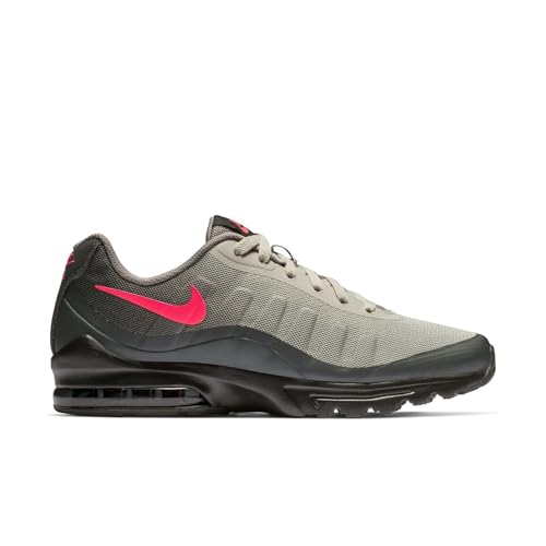 Nike Men AIR MAX Invigor Black/Solar RED-Anthracite Running Shoes 8 UK