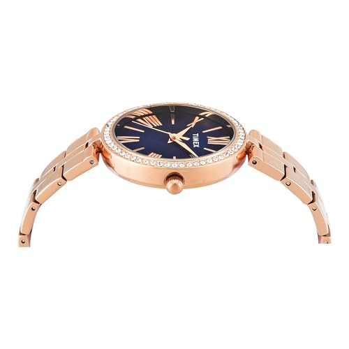 TIMEX Blue Round Dial Analog Women's Watch - TWEL22503