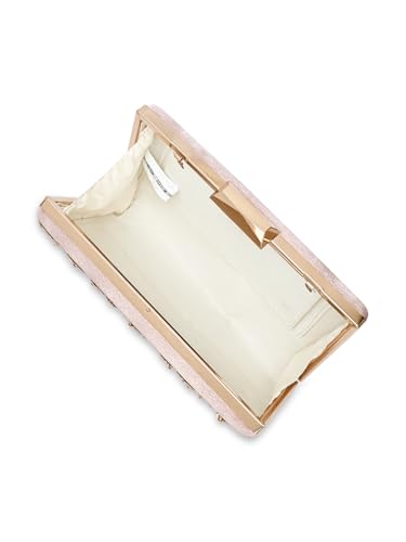 Lavie Signature Women's Ogden Embroyidery Handle Framed Clutch|Ladies Purse |Gift For Women