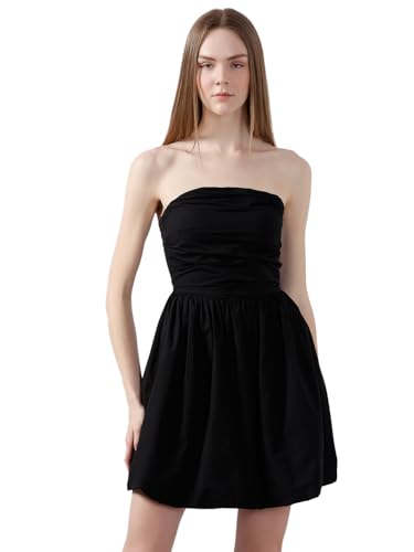 VERO MODA Women A-Line Black Dress