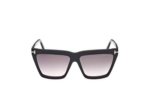 Tom Ford EDEN FT 1110 Black/Smoke Shaded 56/14/140 women Sunglasses