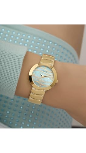 GUESS Laguna Green Round Dial Analog Women's Watch - GW0871L2