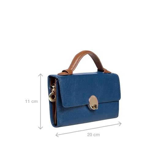 Hidesign Women's Genuine Leather Tri Fold Wallet
