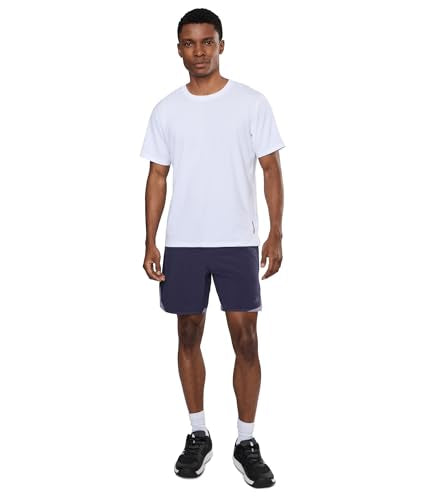New Balance Men's RC Essential Short 7",Purple,M