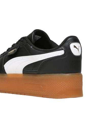 PUMA , Women, Palermo Elevata Lth Wns, Black-Gum, Sneaker, 3UK, (40046101)