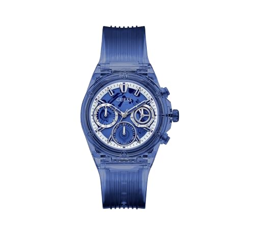 GUESS Analog Blue Dial Women's Watch-GW0438L3
