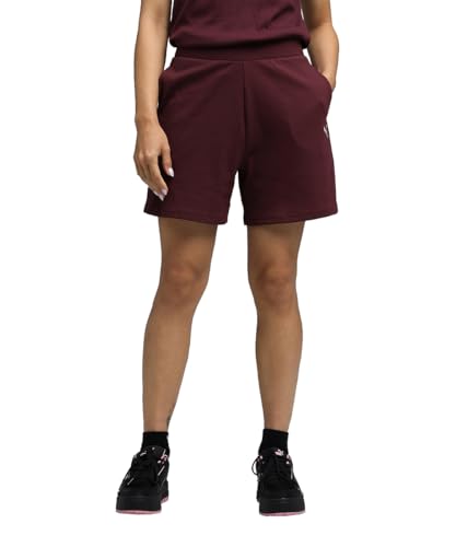 PUMA , Women, ESS ELEVATED Shorts, Ruby Shimmer, M (68502696)