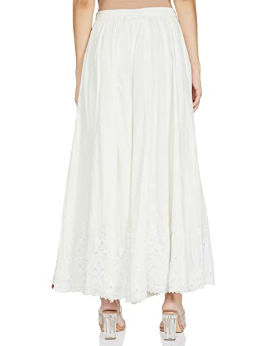 BIBA Women Embroidery Relaxed Mix and Match(CHIKANKA16580_Off White_XL)