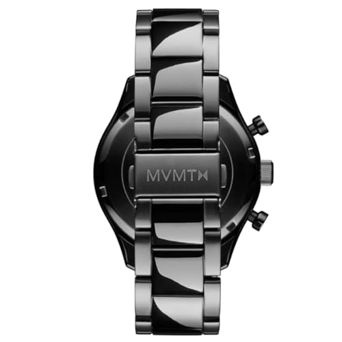 MVMT Mens Analog Purple Dial Stainless Steel Watch-28000337-D, Band Color:Gray