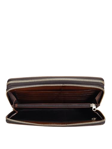 Da Milano Genuine Leather Brown Multi Pouch (10036B)