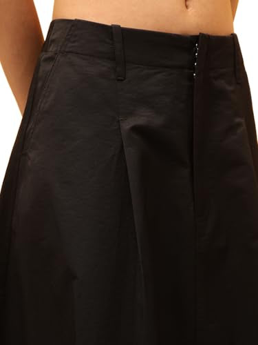 ONLY Women Flared High-Rise Black Skirt