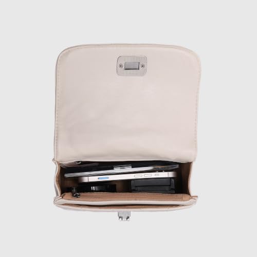 Caprese X Emily in Paris Ashley Medium Sling Bag|Crossbody & Shoulder Bag with Twist Lock, Multi-Compartment Interior, Adjustable Strap & Exclusive Metal Charm