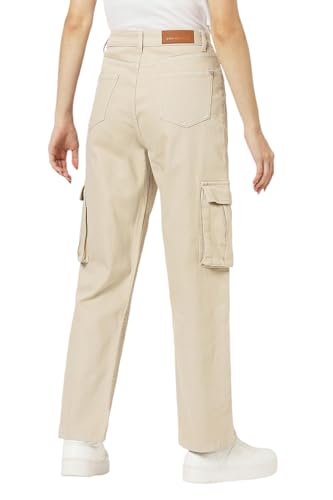 Van Heusen Women Beige Dark Wash Regular Fit Jeans