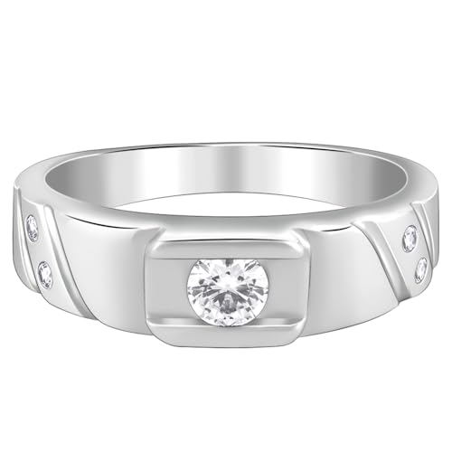 GIVA 925 Silver Rockstar Ring For Him, Fixed Size, Indian -20 | Gifts for Men and Boys | With Certificate of Authenticity and 925 Stamp | 6 Months Warranty