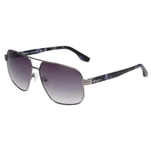 Tommy Hilfiger Navigator 100% UV Protection Smoke Grey Sunglasses For Men - TH 2649 C2 S