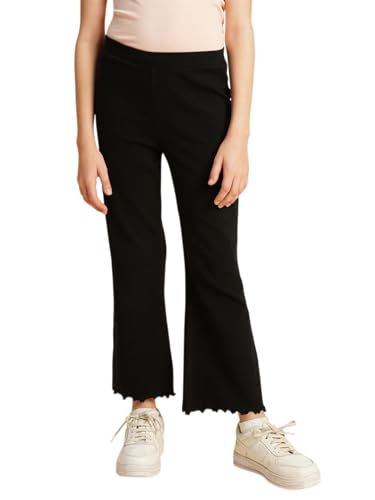VERO MODA Girls Slim Fit Mid Rise Black Jeans