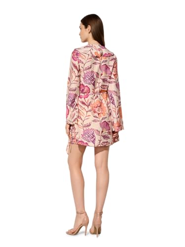 ONLY Women's Viscose Blend A-Line Mini Dress (9018962-White Swan_White