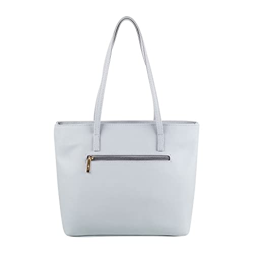 Metro Light Blue Women Tote Bag | Handbag (66-8378)