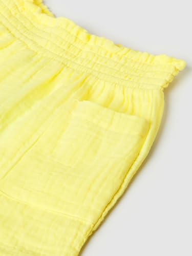 Max Girl's Bermuda Shorts (M25ECO16_Yellow