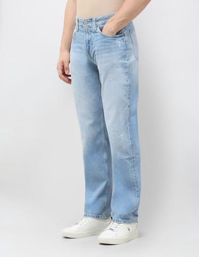U.S. Polo Assn. Denim Co. Men's Shawn Relaxed Fit Blue Jeans (UDJEN1988_Blue_30)