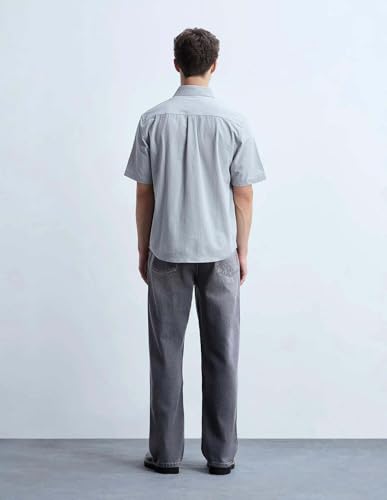 KOTTY Vintage Baggy Relaxed Fit Grey Denim Jeans for Men’s Fashion-KTTMENSJEANS509_28