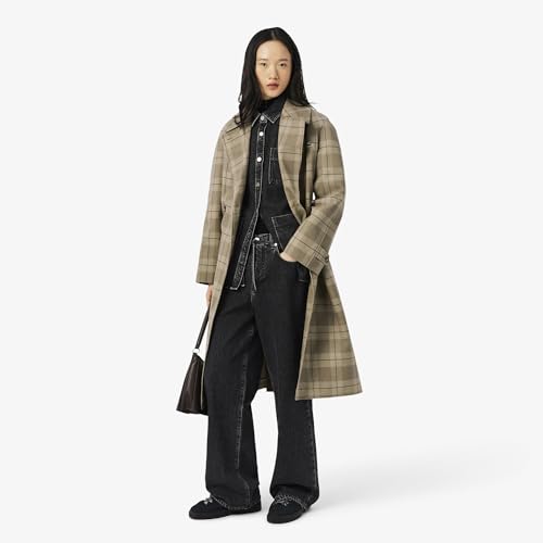 Lacoste Women's A-Line Coat (BF24466NM_Grey