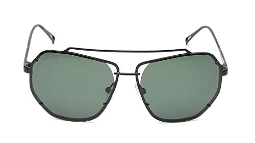 Fastrack Sunglasses |Geometric Green |Polarised | Medium