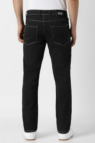 Van Heusen Men's Slim Jeans (VXDNCPOFP64610_Black