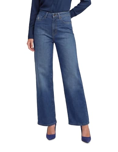 U.S. POLO ASSN. High Rise Wide Leg Fit Jeans Blue