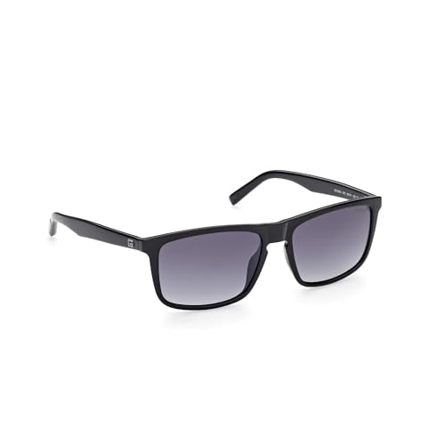 Guess | 100% UV protected | Gradient | large | Men | Square | Frame: Black Polycarbonate | Lens: Grey Polycarbonate