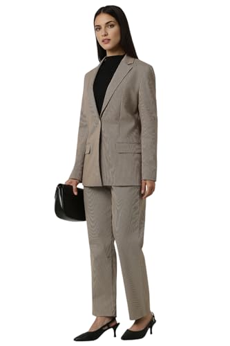 Van Heusen Women's Blazer (VWBZFRGPR32097_Brown