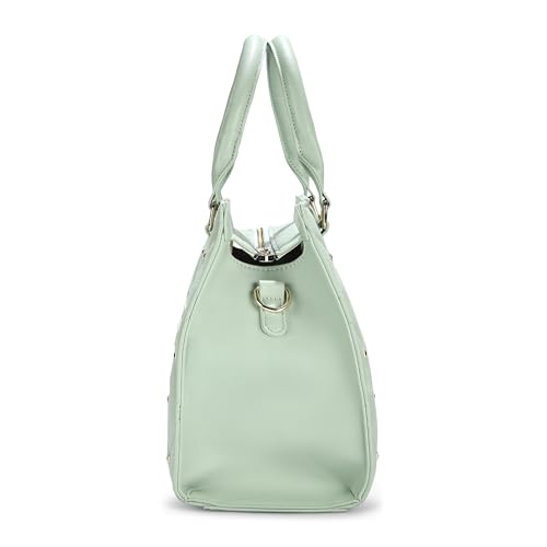 Lavie Luxe Women's Stud Shelly Satchel Bag for Women | Satchel Handbag for Work | Ladies purse | Stylish Shoulder Bag | Gift for Women